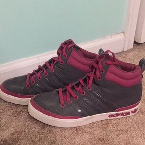 Adidas Womens High Top Basketball Sneakers